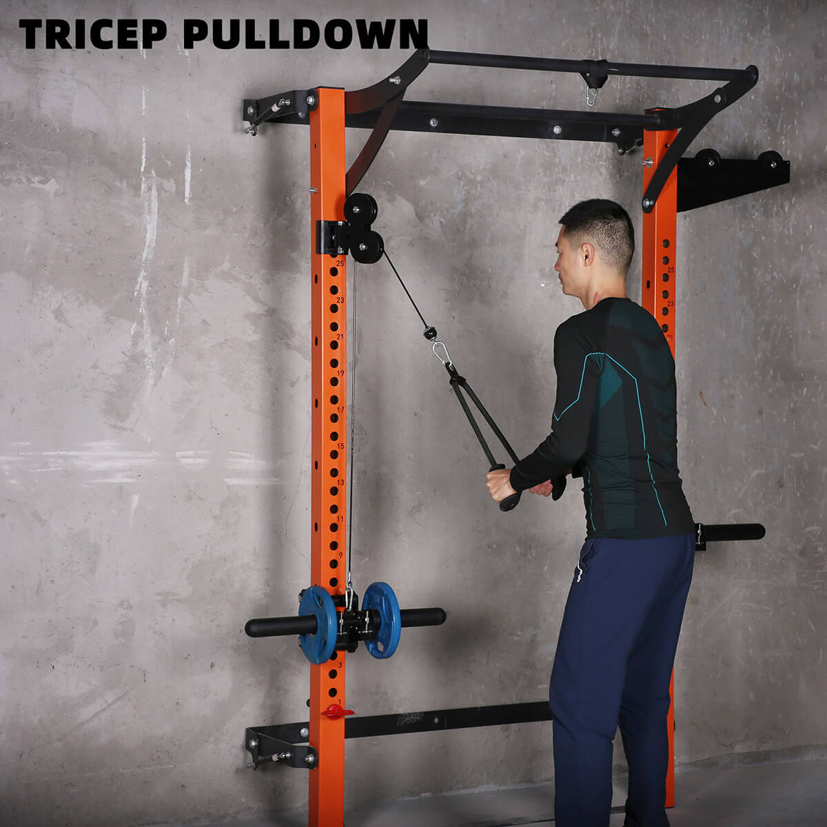 TS 1.0 Power Rack Trolley Pulley System