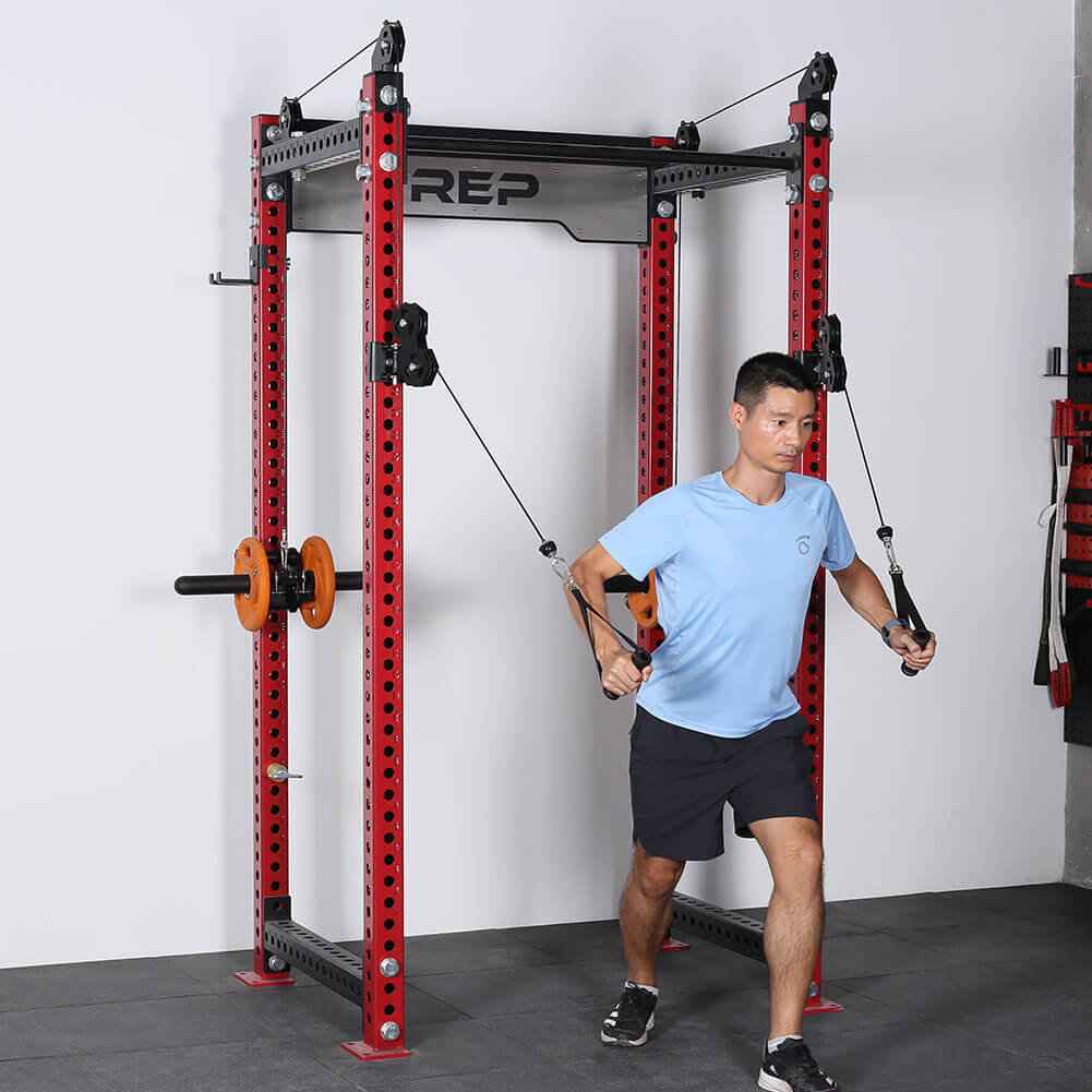 Cable Pulley System for Power Rack