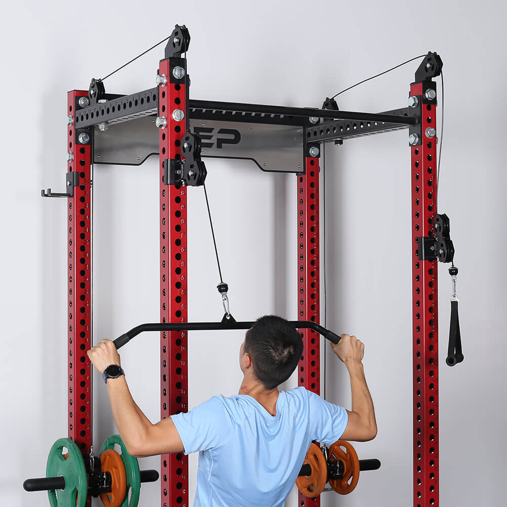 Cable Pulley System for Power Rack