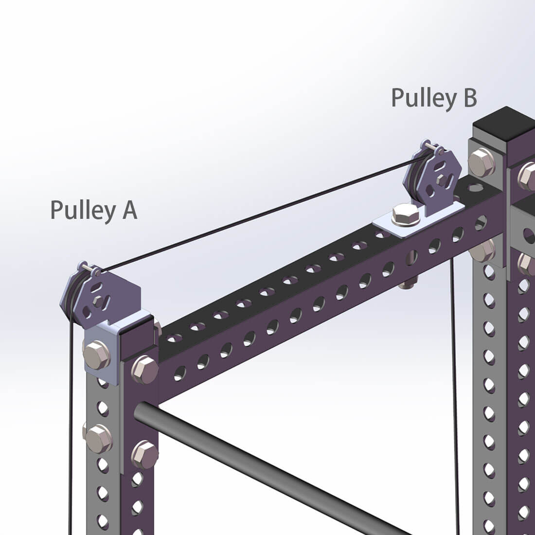 TS 2.0 Versatile Power Rack Trolley System