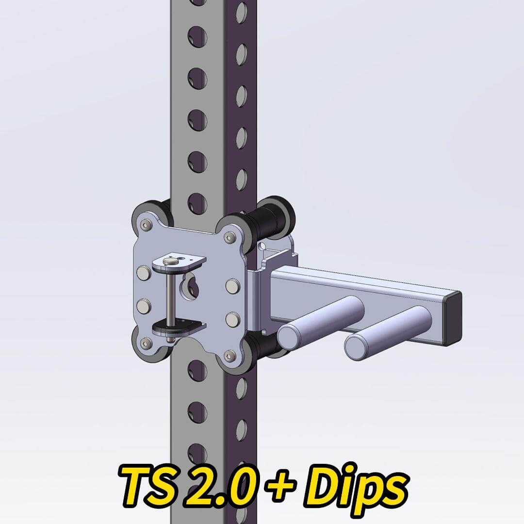 TS 2.0 Versatile Power Rack Trolley System