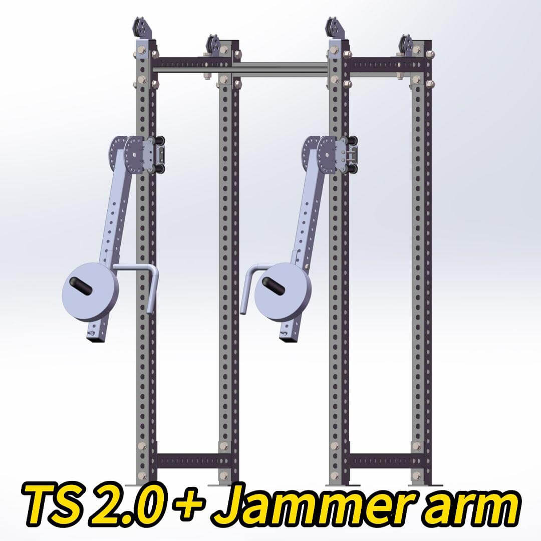 TS 2.0 Versatile Power Rack Trolley System