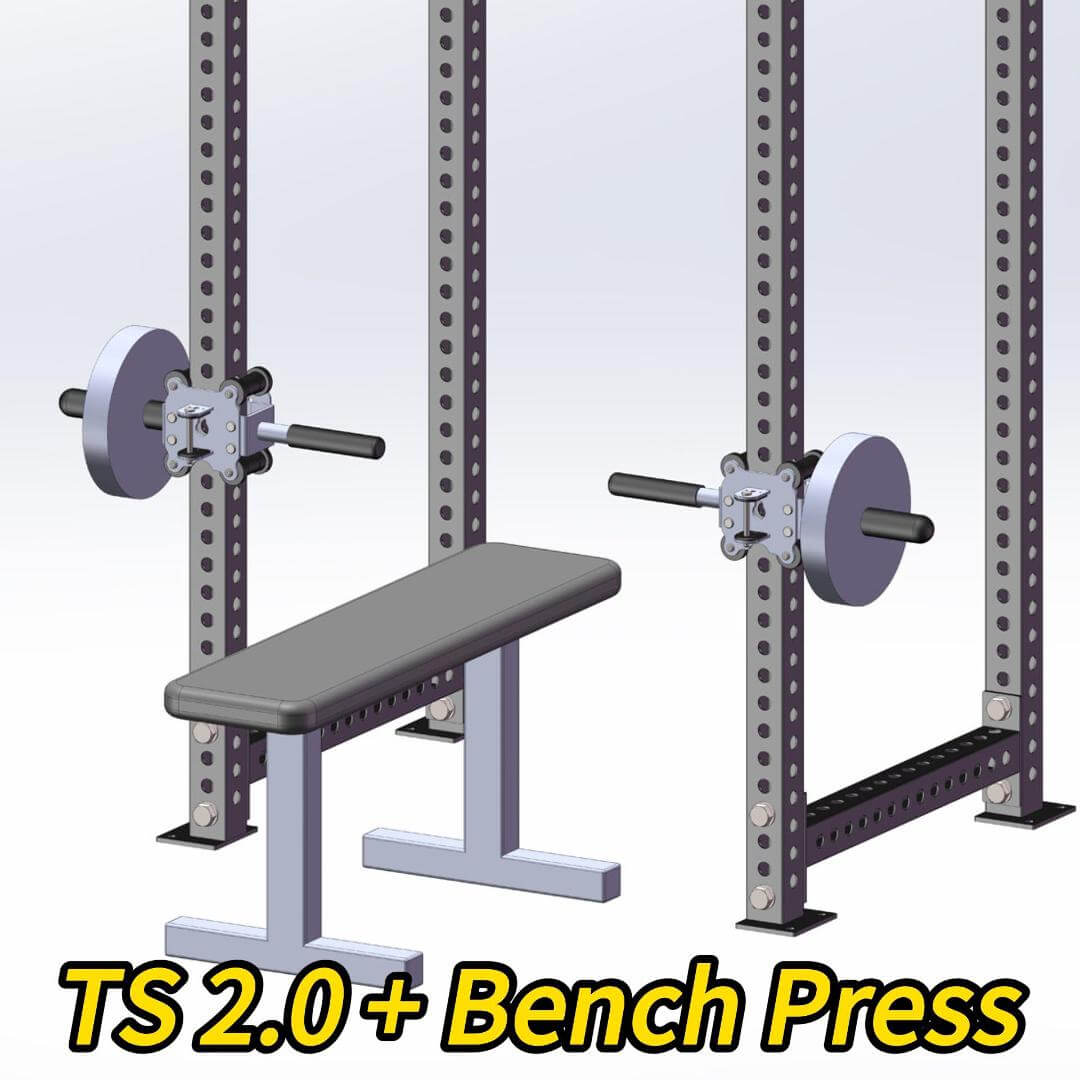 TS 2.0 Versatile Power Rack Trolley System