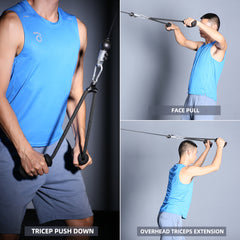 Ergonomic Triceps Rope