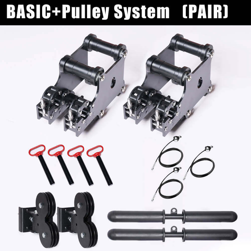 TS 1.0 Power Rack Trolley Pulley System