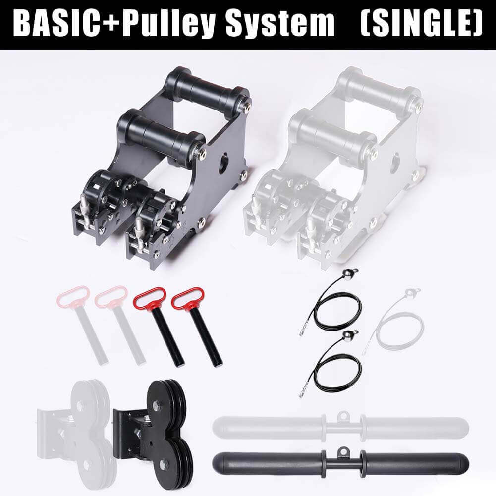 TS 1.0 Power Rack Trolley Pulley System